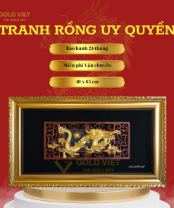 Tranh Rồng Uy Quyền
