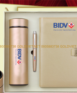 Bộ Sổ tay - Bình nước giữ nhiệt - Bút ký