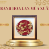 Tranh Hoa Lan Mùa Xuân