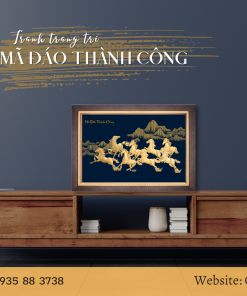 Tranh Bát Mã “Mã Đáo Thành Công”