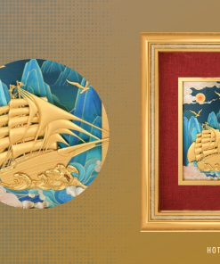 Tranh Thuyền Thắng Lợi - Gold Việt