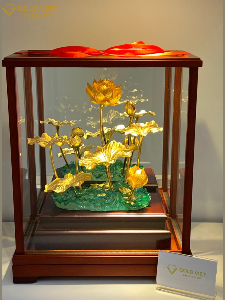 Tượng hoa sen viên mãn