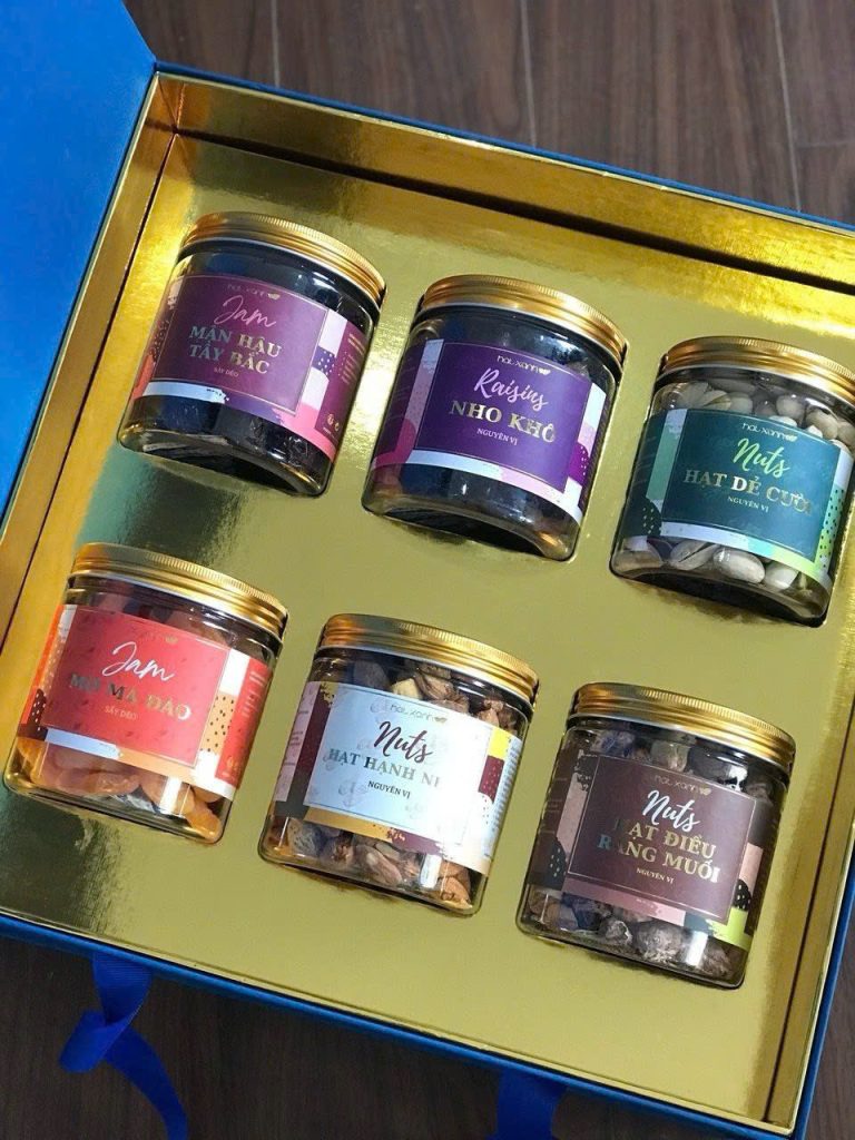 Set hạt dinh dưỡng, quà Tết doanh nghiệp 2026