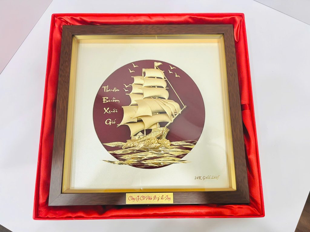 Tranh Thuyền Tài Lộc